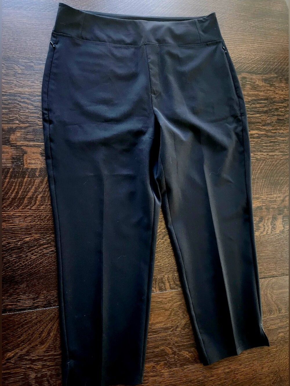 Kirkland Signature black dress pants in size L  EUC $16